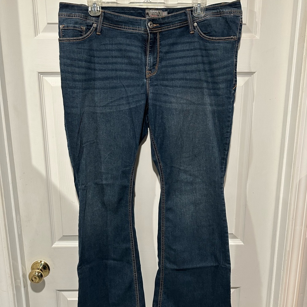 Torrid Blue Boot Cut Jeans Classic Style